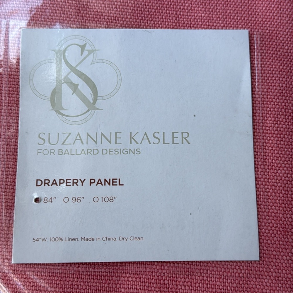 Suzanne Kasler for Ballard Designs Drapery Panel - New in Packaging - Picture 2 of 3